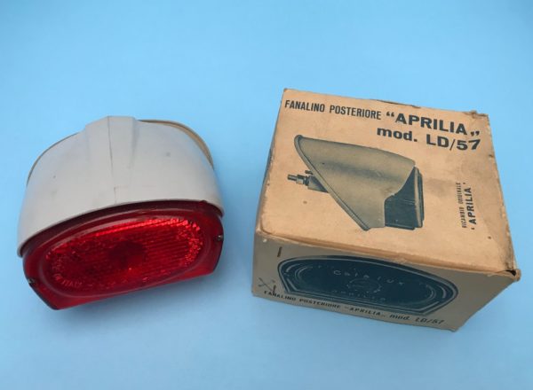 Aprilia taillight With Crest ~ NOS ~ LD ~ Last One in Original Box