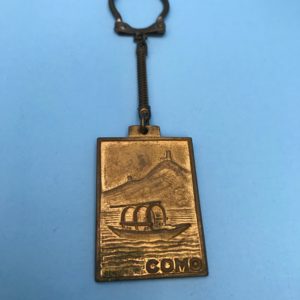 Original 1962 Raduno Rally key fob - Lake Como, Italy